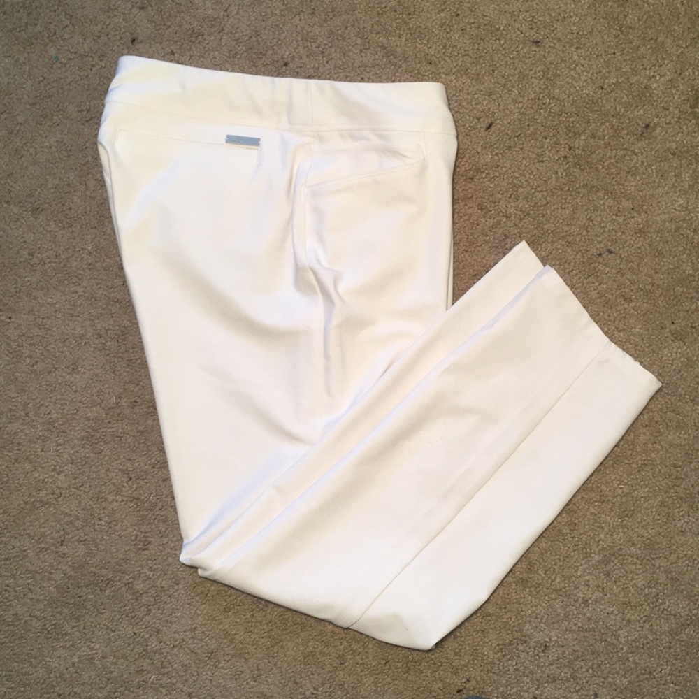 Adidas white pants, never been worn.